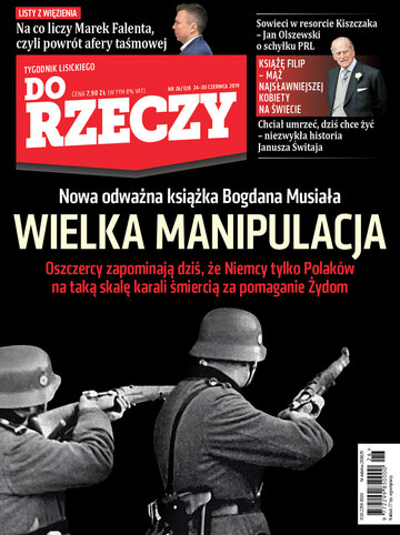 Okładka tygodnika „Do Rzeczy” nr 26/2019 (328)