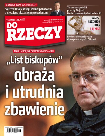 Okładka tygodnika „Do Rzeczy” nr 16/2026 (676)