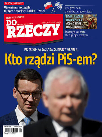 Okładka tygodnika „Do Rzeczy” nr 28/2018 (280)