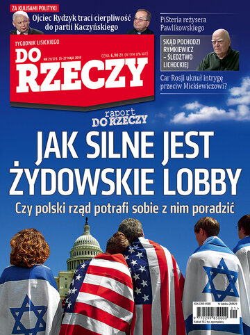 Okładka tygodnika „Do Rzeczy” nr 21/2018 (273)