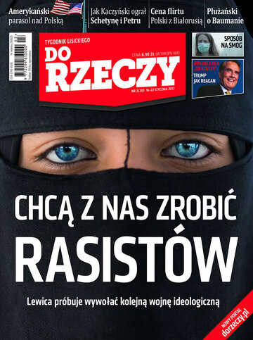 Okładka tygodnika „Do Rzeczy” nr 3/2017 (205)