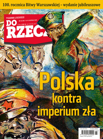 Okładka tygodnika „Do Rzeczy” nr 33/2020 (386)