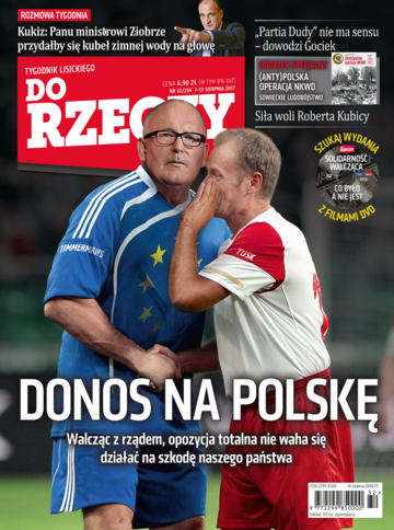 Okładka tygodnika „Do Rzeczy” nr 32/2017 (234)