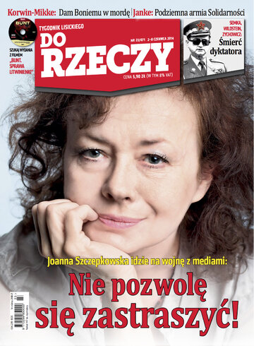 Okładka tygodnika „Do Rzeczy” nr 23/2014 (71)