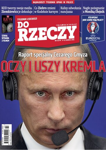 Okładka tygodnika „Do Rzeczy” nr 23/2016 (174)