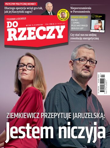 Okładka tygodnika „Do Rzeczy” nr 7/2021 (412)