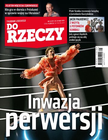 Okładka tygodnika „Do Rzeczy” nr 21/2024 (579)