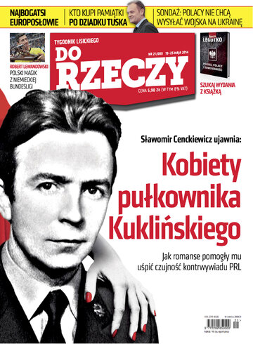 Okładka tygodnika „Do Rzeczy” nr 21/2014 (69)