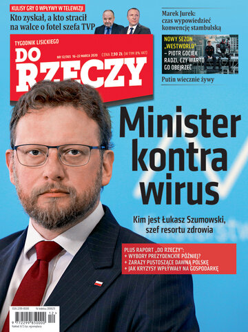 Okładka tygodnika „Do Rzeczy” nr 12/2020 (365)