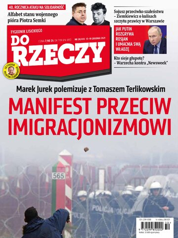 Okładka tygodnika „Do Rzeczy” nr 50/2021 (455)