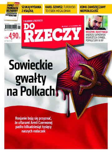 Okładka tygodnika „Do Rzeczy” nr 41/2013 (41)