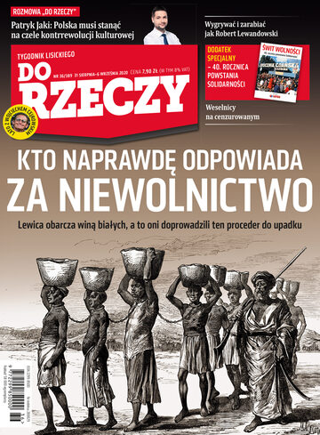 Okładka tygodnika Do Rzeczy: 36/2020