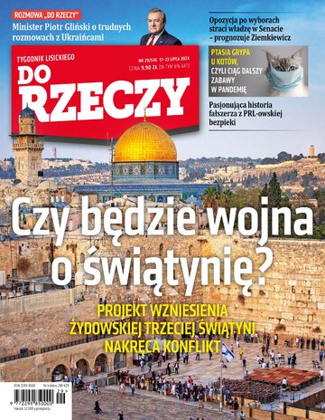 Okładka tygodnika „Do Rzeczy” nr 29/2023 (536)