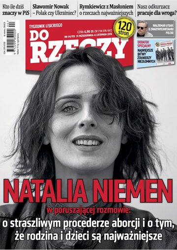 Okładka tygodnika „Do Rzeczy” nr 44/2016 (195)