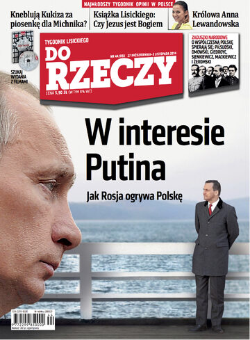 Okładka tygodnika „Do Rzeczy” nr 44/2014 (92)