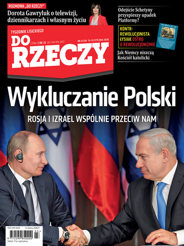 Okładka tygodnika „Do Rzeczy” nr 3/2020 (356)