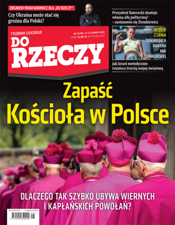 Okładka tygodnika „Do Rzeczy” nr 25/2026 (685)