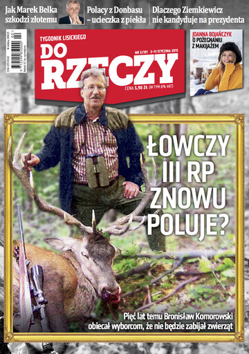 Okładka tygodnika „Do Rzeczy” nr 2/2015 (101)