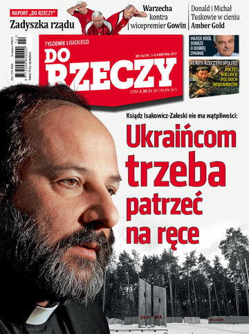 Okładka tygodnika „Do Rzeczy” nr 14/2017 (216)