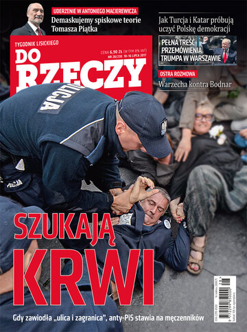 Okładka tygodnika „Do Rzeczy” nr 28/2017 (230)