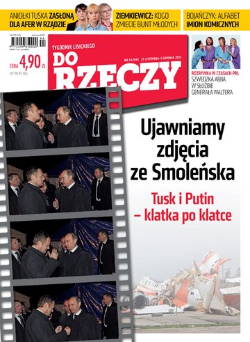 Okładka tygodnika „Do Rzeczy” nr 44/2013 (44)