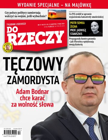 Okładka tygodnika „Do Rzeczy” nr 17-18/2024 (575)