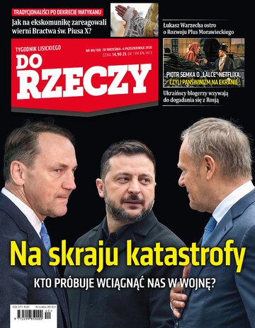 Okładka tygodnika „Do Rzeczy” nr 40/2026 (700)