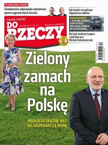 Okładka tygodnika „Do Rzeczy” nr 34/2021 (439)