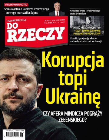 Okładka tygodnika „Do Rzeczy” nr 48/2025 (657)