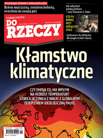 Okładka tygodnika „Do Rzeczy” nr 29/2019 (331)