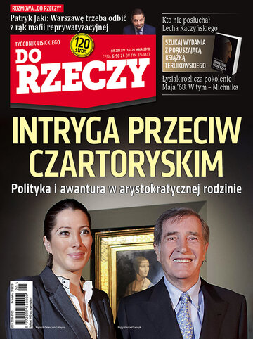 Okładka tygodnika „Do Rzeczy” nr 20/2018 (272)