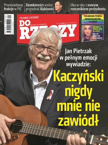 Okładka tygodnika „Do Rzeczy” nr 20/2017 (222)