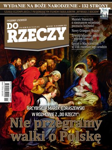 Okładka tygodnika „Do Rzeczy” nr 51/2019 (353)