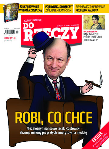 Okładka tygodnika „Do Rzeczy” nr 27/2013 (27)