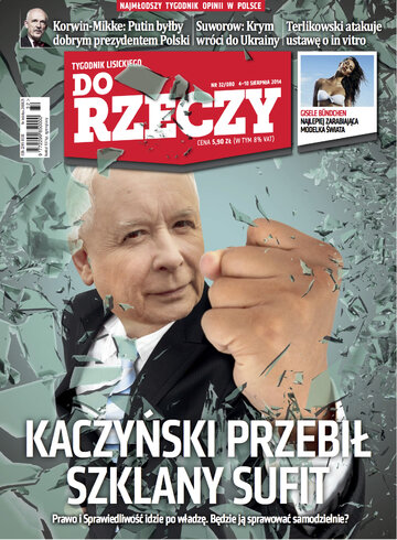 Okładka tygodnika „Do Rzeczy” nr 32/2014 (80)