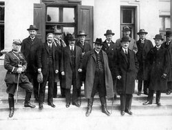 Miniatura: Piłsudski kontra Witos
