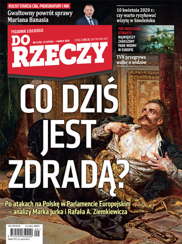 Okładka tygodnika „Do Rzeczy” nr 9/2020 (362)