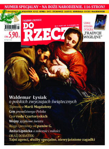 Okładka tygodnika „Do Rzeczy” nr 47-48/2013 (47)