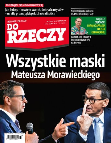 Okładka tygodnika „Do Rzeczy” nr 33/2026 (693)