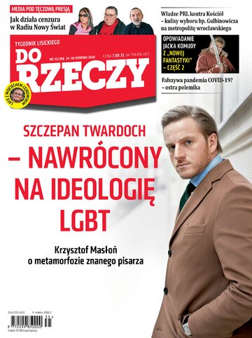 Okładka tygodnika „Do Rzeczy” nr 35/2020 (388)