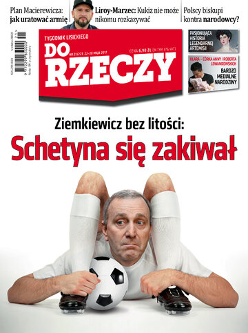 Okładka tygodnika „Do Rzeczy” nr 21/2017 (223)