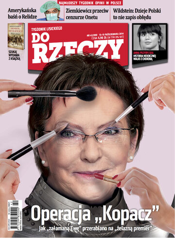 Okładka tygodnika „Do Rzeczy” nr 42/2014 (90)