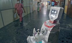 Miniatura: Roboty zyskują na pandemii