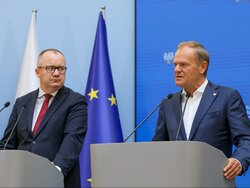 Miniatura: Tusk ucieka przed Tuskiem