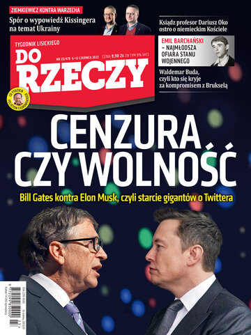 Okładka tygodnika „Do Rzeczy” nr 23/2022 (479)