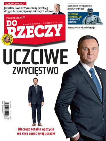 Okładka tygodnika „Do Rzeczy” nr 30/2020 (383)