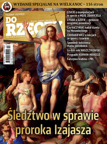 Okładka tygodnika „Do Rzeczy” nr 13/2018 (266)