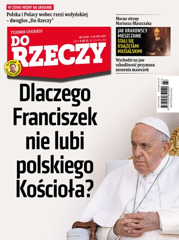 Okładka tygodnika „Do Rzeczy” nr 27/2022 (483)