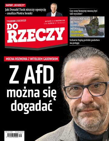 Okładka tygodnika „Do Rzeczy” nr 39/2026 (699)