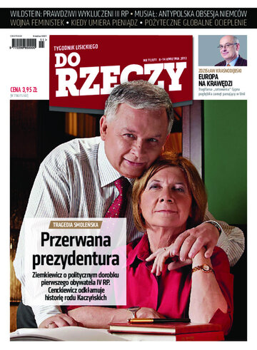 Okładka tygodnika „Do Rzeczy” nr 11/2013 (11)